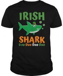 Irish Shark Doo Doo Doo Doo Tee St Patricks Day T-Shirt