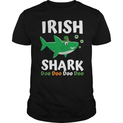 Irish Shark Shirt St Patricks Day Shirt Men Women