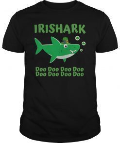 Irish Shark T-Shirt St Patricks Day Shirt Men Women