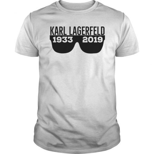 Karl Lagerfeld 1933 2019 Tee Shirt