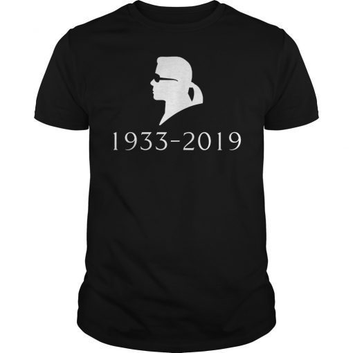 Karl Lagerfeld Rest in Peace RIP 1933 2019 Tee Shirt