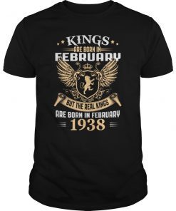 Kings Legends Are Born In February 1938 T-Shirt