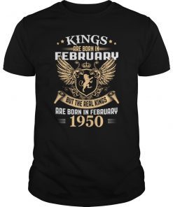 Kings Legends Are Born In February 1950 T-Shirt