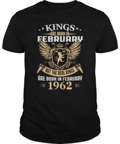 Kings Legends Are Born In February 1962 T-Shirt