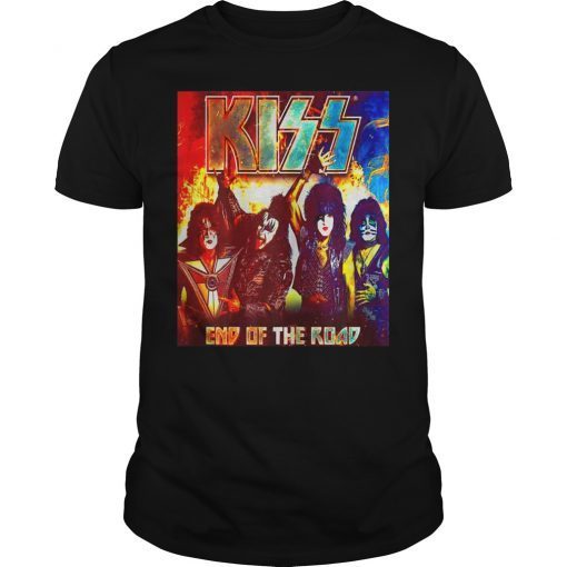 Kiss Tee End of The Road 2019 Shirt World Tour Gift