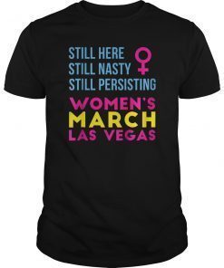 Las Vegas Nevada Women's March January 20 2019 TShirt