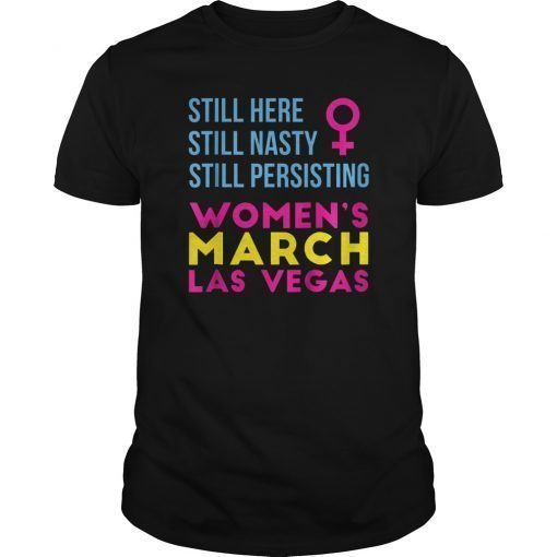 Las Vegas Nevada Women's March January 20 2019 TShirt