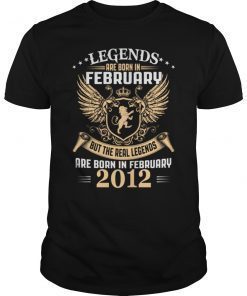 Legends Are Born In February 2012 T-Shirt