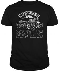 MONSTER TRUCKS RULE TSHIRT t