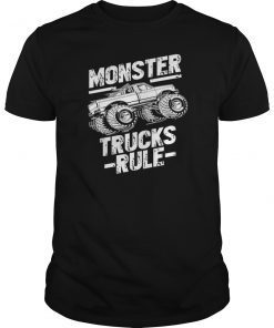 MONSTER TRUCKS RULE Tshirt