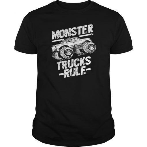 MONSTER TRUCKS RULE Tshirt