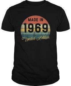 Made In 1969 Vintage 50th T-Shirt