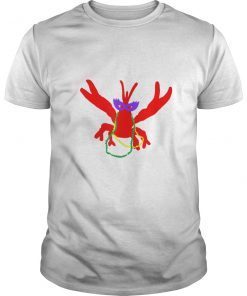 Mardi Gras Crayfish with Beads Shirt Funny Mardi Gras shirt