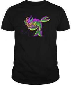 Mardi Gras Dabbing Crawfish Dab Dance T-Shirt