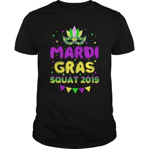 Mardi Gras Squad 2019 T-Shirt Group Matching Costume Shirt