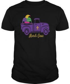 Mardi Gras Truck Car Automobile Shirt