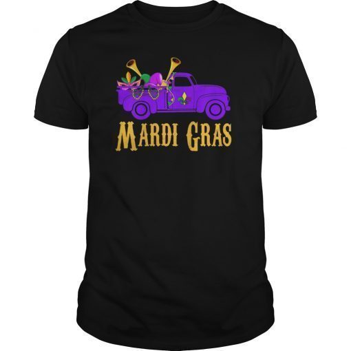 Mardi Gras Truck Shirt Funny Mardi Gras 2019 T-Shirt