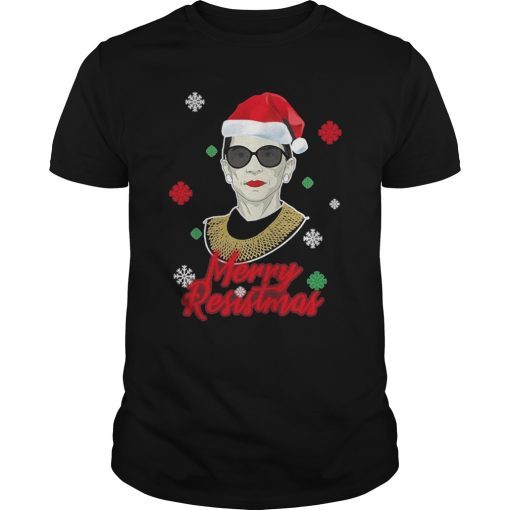 Merry Resistmas Notorious RBG Supreme Shirt