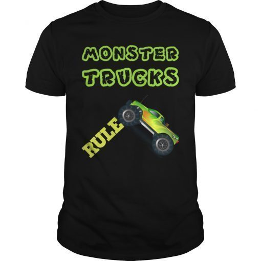 Monster Trucks Rule T-Shirt