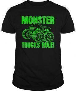 Monster Trucks Rule shirt