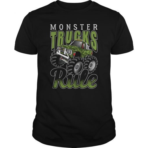 Monster Trucks Rule shirt