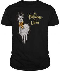 My Patronus Is A Llama Shirt I Love Llamas Shirt