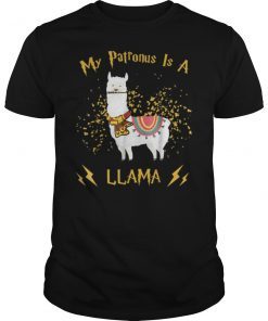 My patronus is a LLAMA Christmas Animal Gift Tshirt