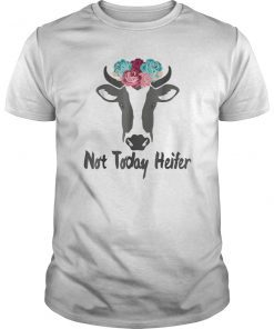 Not Today Heifer Shirt Vintage Cow T-shirt