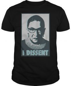 Notorious RBG I Dissent Double Exposure