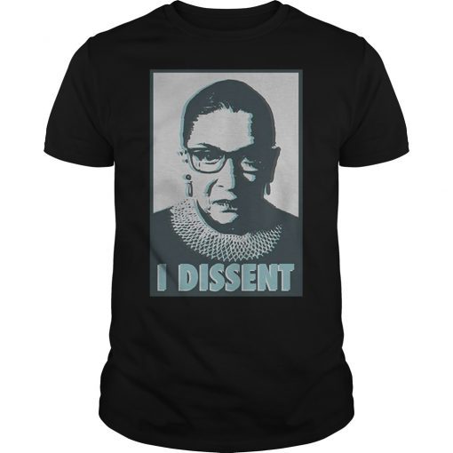 Notorious RBG I Dissent Double Exposure