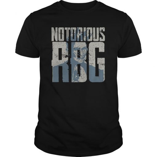 Notorious RBG Outline Long Sleeve Shirt