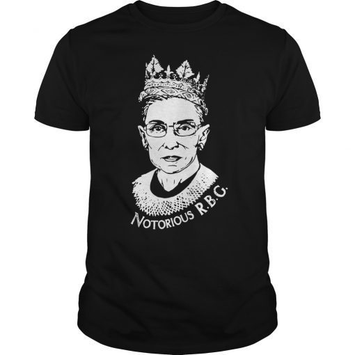 Notorious RBG T-Shirt - Ruth Bader Ginsburg Feminist Tee