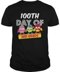 Owl 100 Days 3rd Grade T-Shirt