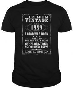 PREMIUM VINTAGE 1989 T Shirt