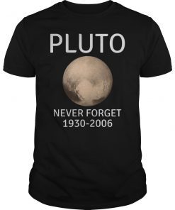 Pluto Never Forget 1930 2006 Shirts