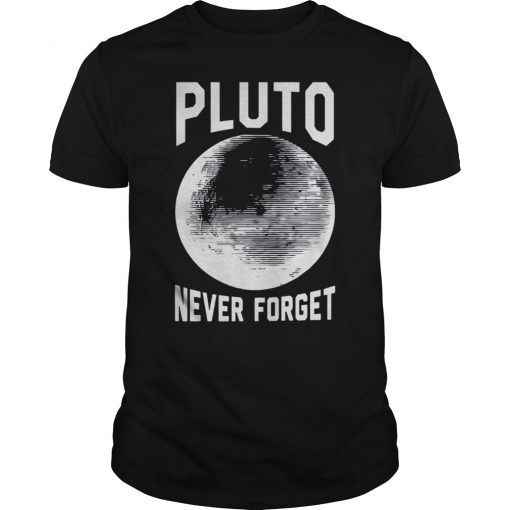 Pluto Never Forget T-Shirt