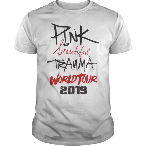 P!nk T-Shirt Beautiful Trauma World Tour 2019 Men Women