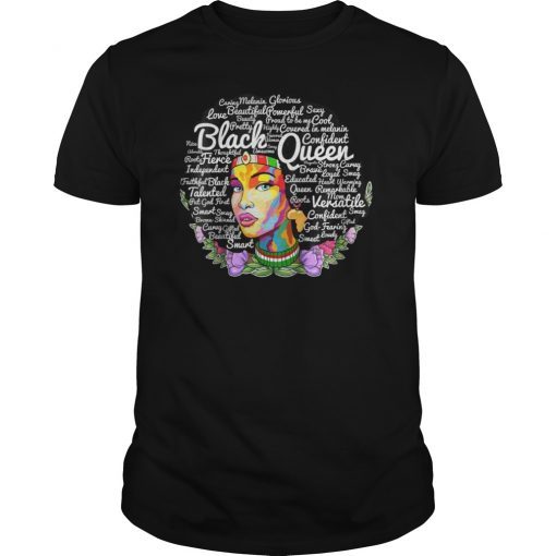 Powerful Roots Black History Month Women Girl T-shirt