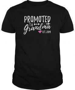 Promoted To Grandma Est.2019 Shirt Pregnancy Announcement