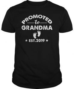 Promoted to Grandma est 2019 T-shirt