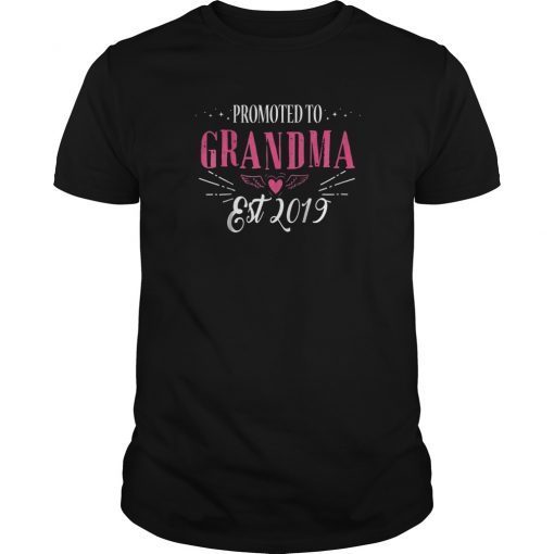 Promoted to Grandma Est 2019 T Shirt