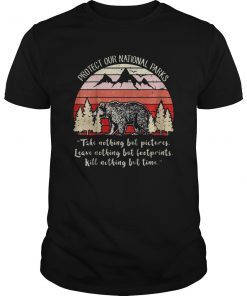 Protect Our National Parks Bear Vintage Shirt