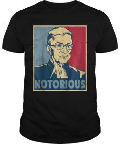 RBG Ruth Ginsburg Notorious Feminist Political Vintage Shirt