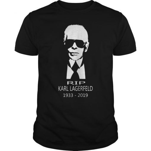 RIP Karl Lagerfeld 1933 2019 T-Shirt