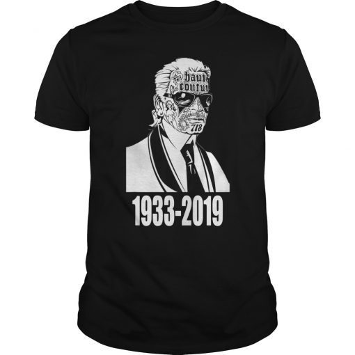 RIP Karl Lagerfeld Unisex Shirt