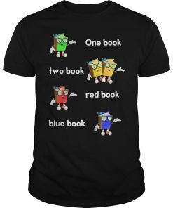 Reading Shirt Read Across the US One Book Two Book