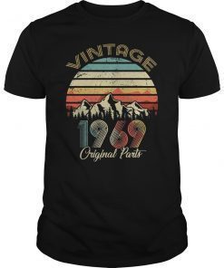 Retro Vintage 1969 50th Gifts T-Shirt for Men Women