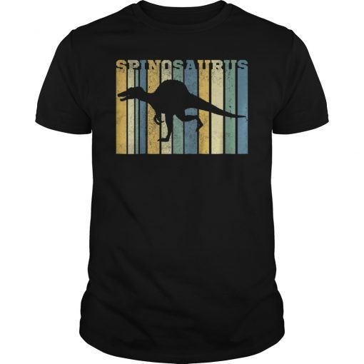 Retro Vintage Spinosaurus Funny Dinosaur T-Shirt