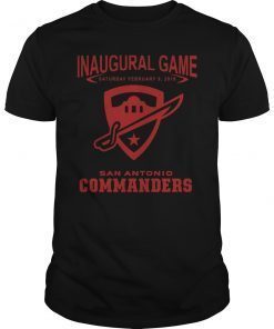 San Antonio Commanders Tee Shirt