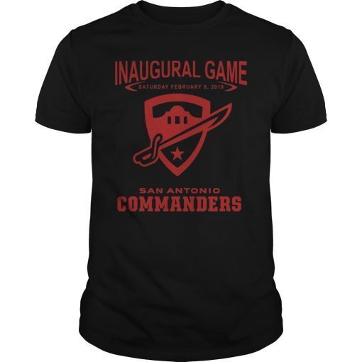 San Antonio Commanders Tee Shirt